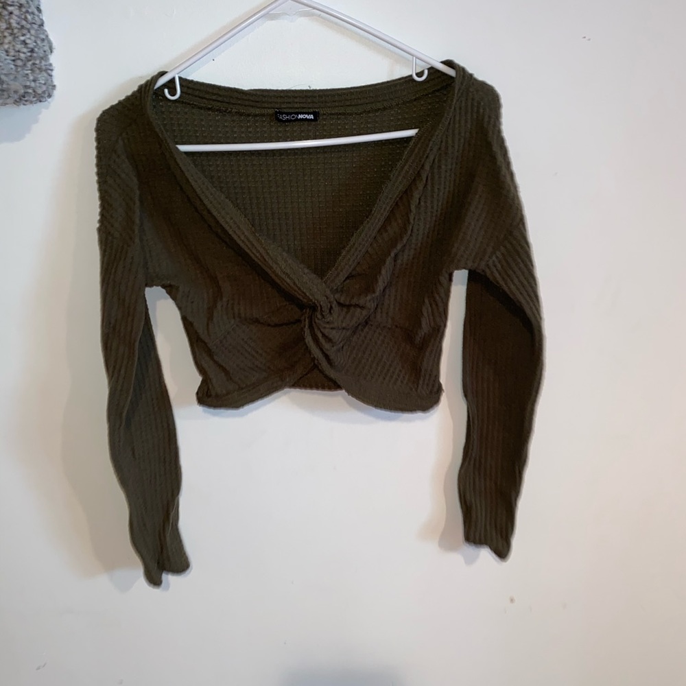 Fashion Nova Cropped Sweater